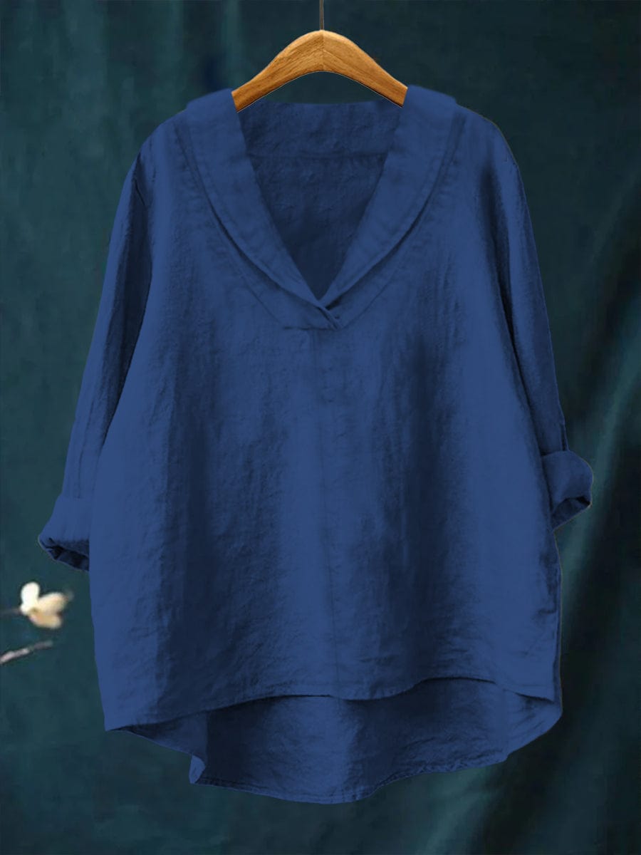 Samantha | Relaxed Linen Blouse