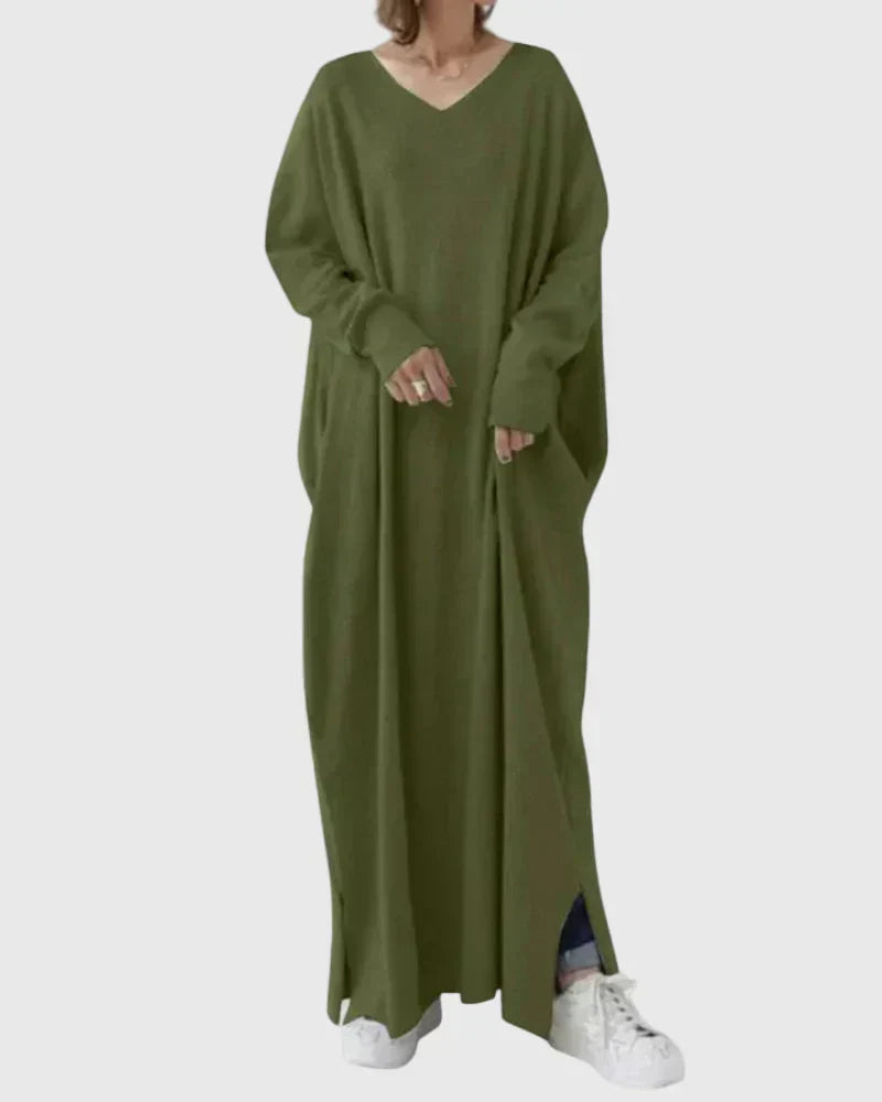 Rowan | Relaxed Cocoon Maxi Dress