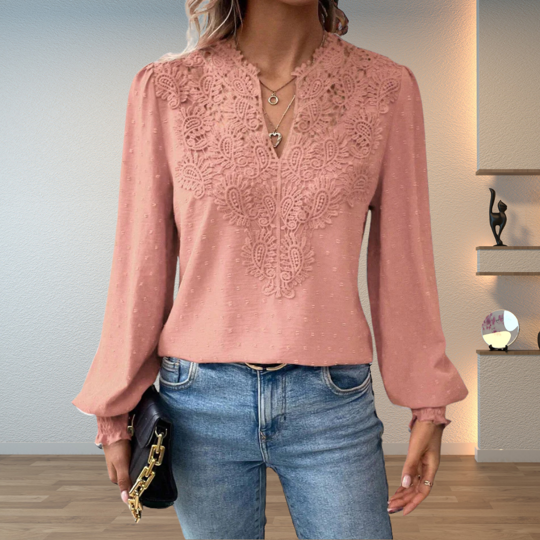 Selene | Lace Detail Blouse