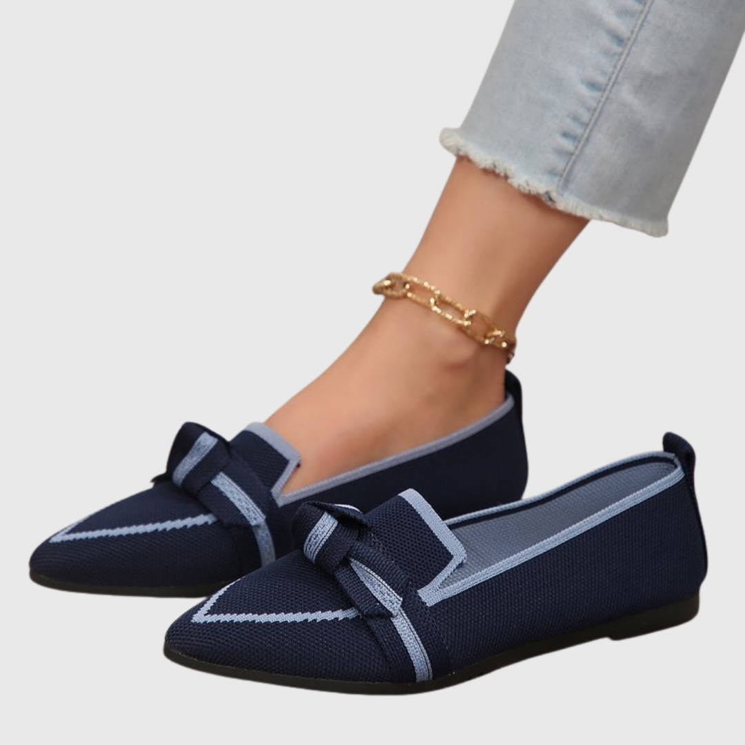 Chloe | Knit Loafer Flats