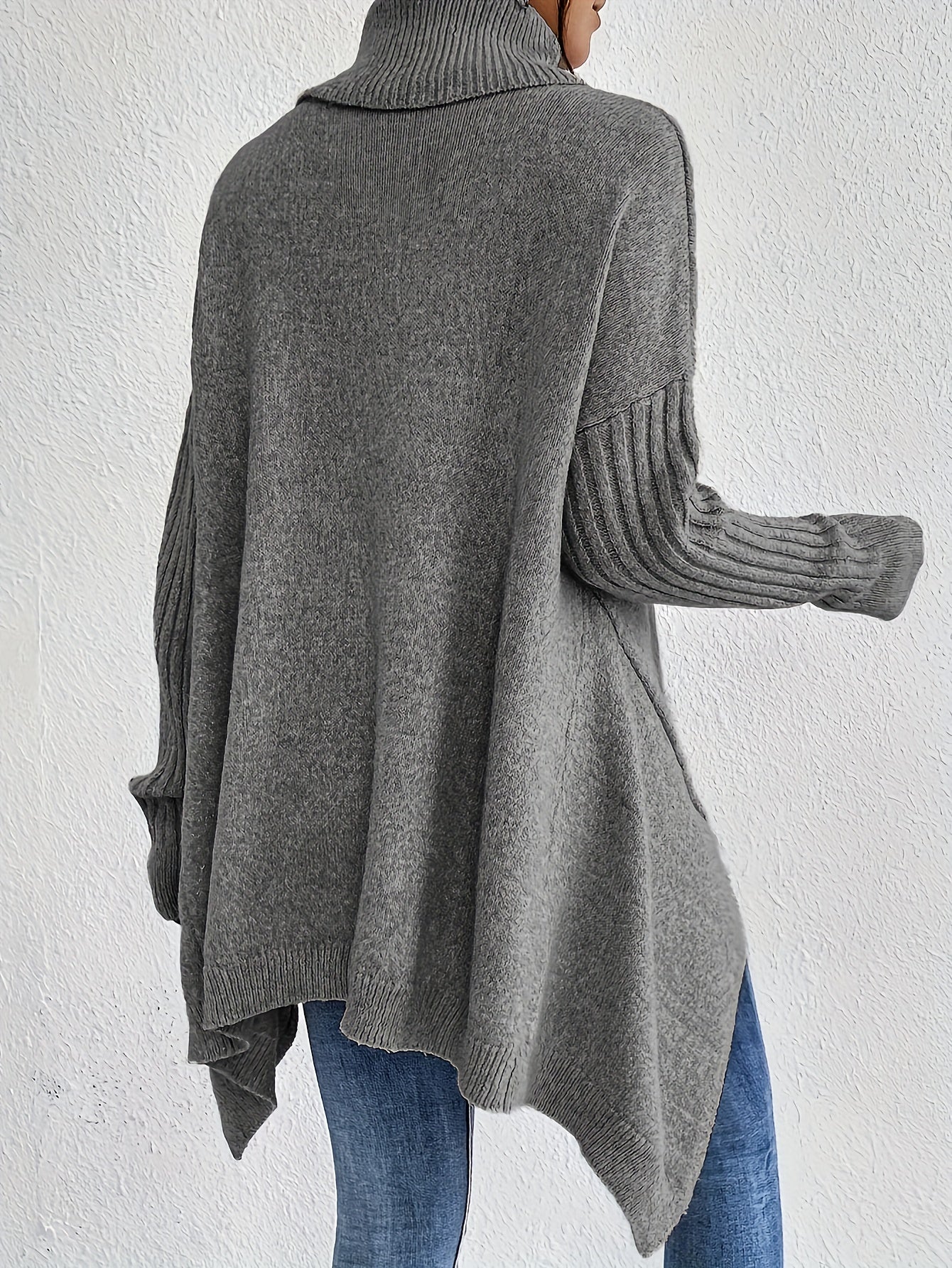 Lisa | Oversized Turtleneck Sweater