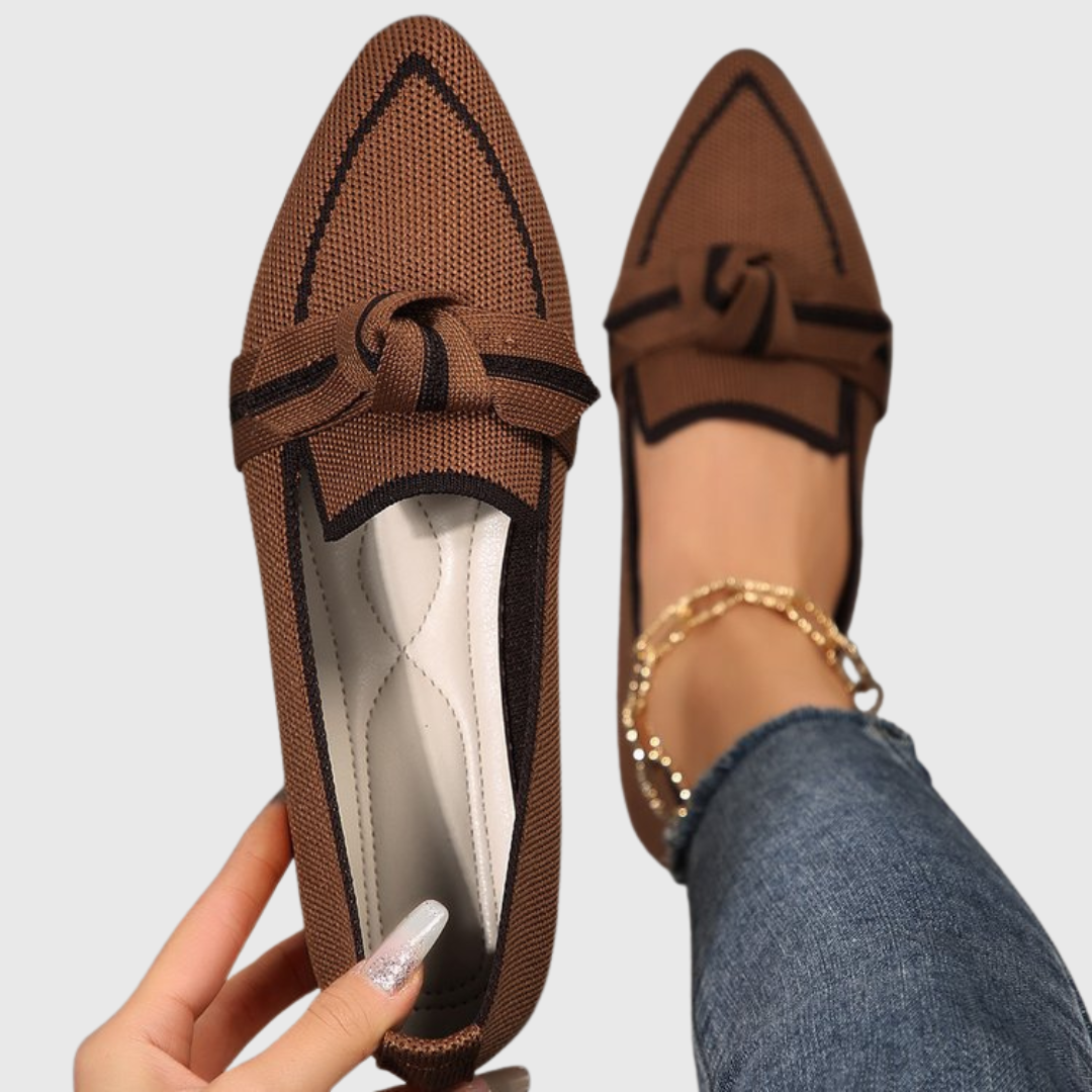 Chloe | Knit Loafer Flats