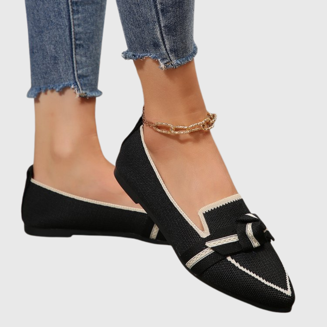Chloe | Knit Loafer Flats