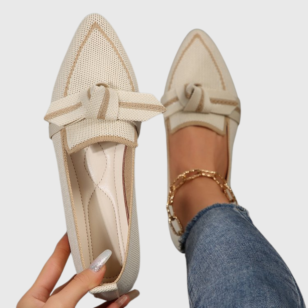Chloe | Knit Loafer Flats