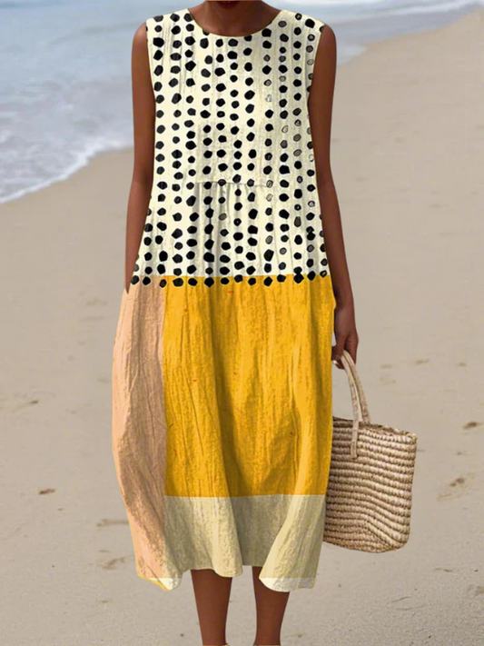 Sofie | Sleeveless Midi Dress