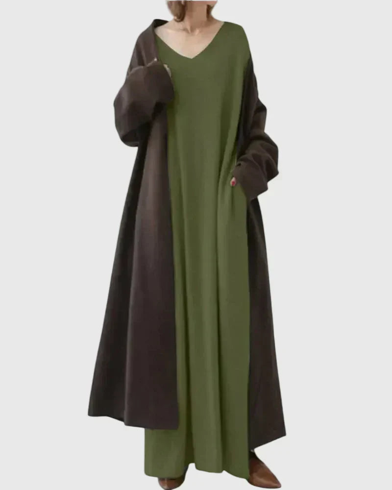 Rowan | Relaxed Cocoon Maxi Dress