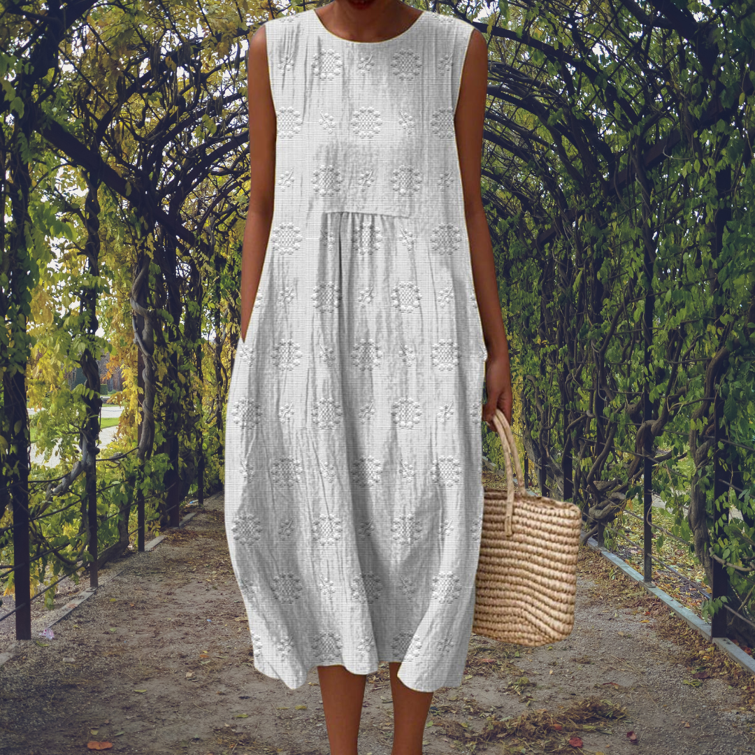 Madonna | Sleeveless Midi Dress