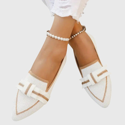 Lillian | Knit Bow Flats