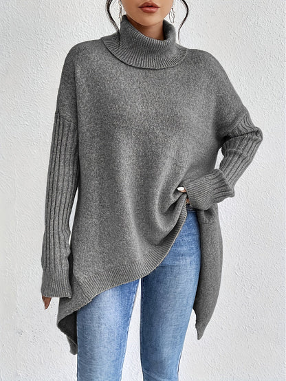 Lisa | Oversized Turtleneck Sweater