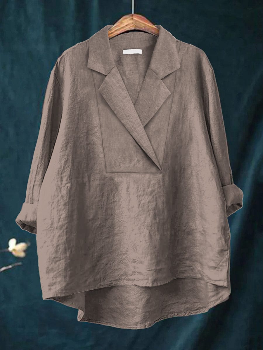Judy | Relaxed Linen Blouse