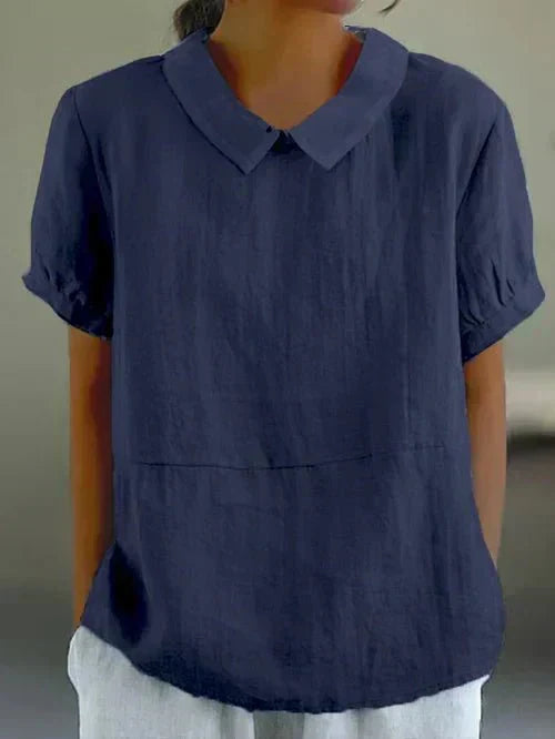 Lina | Soft Collar Blouse