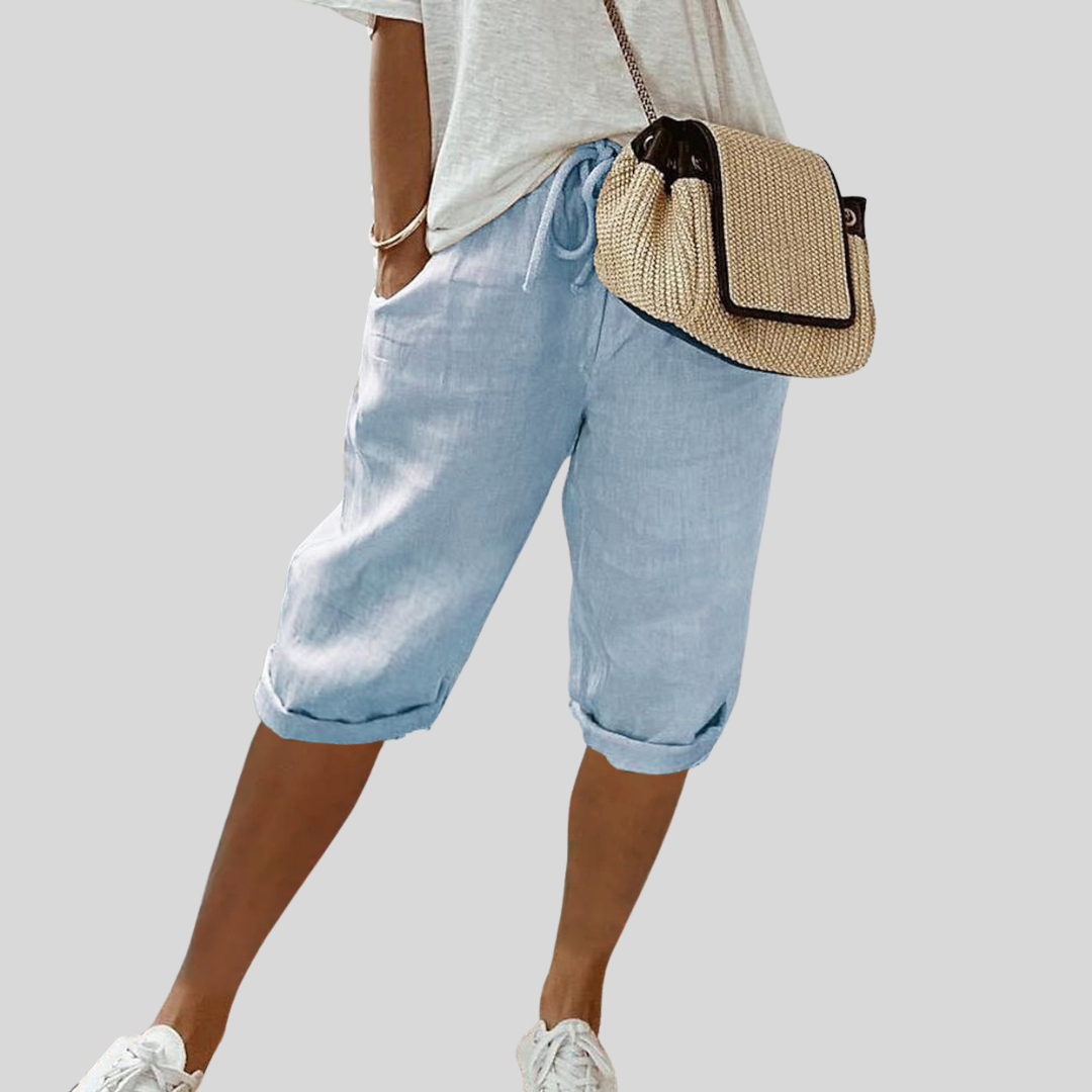 Carmen | Relaxed Capri Pants