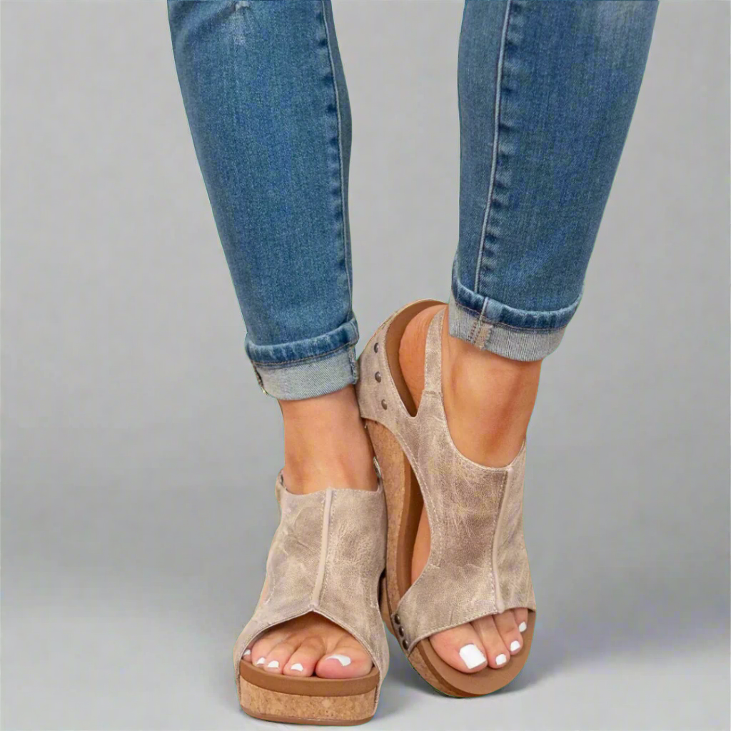 Mechthild | Sandalias Ortopédicas de Material Premium