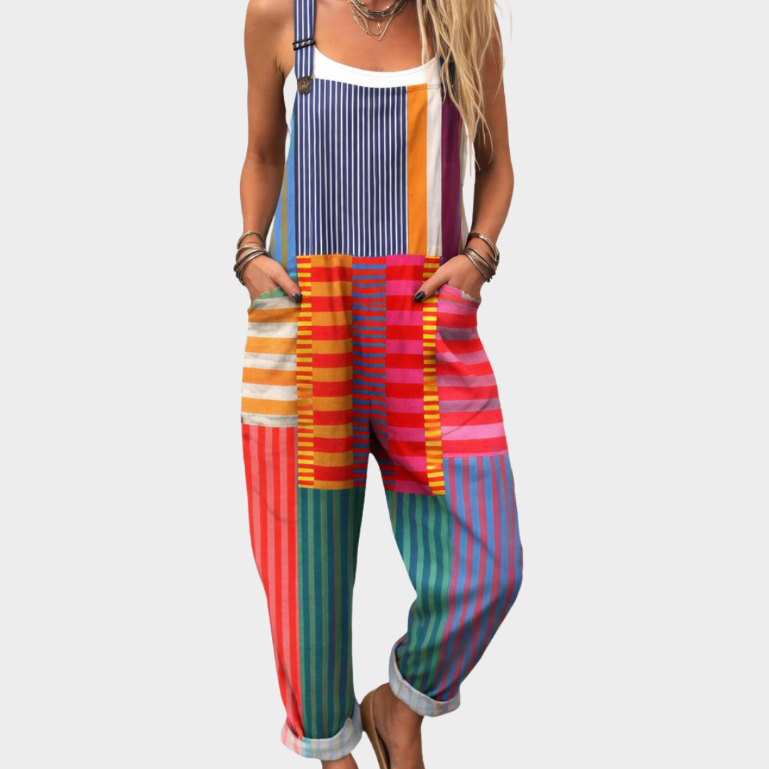 Faye | Relaxed Fit Overall Jumpsuit