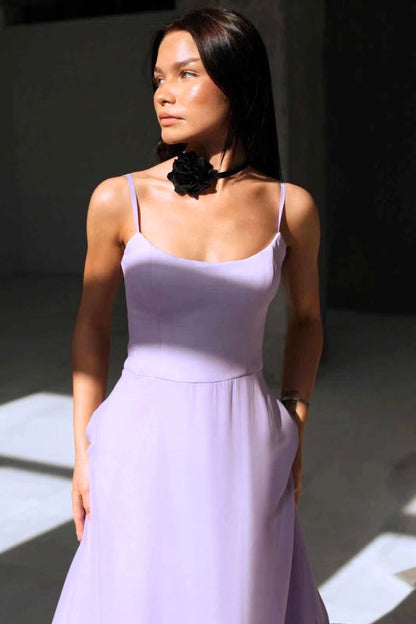 Faith | Women Summer Ruffle Hem Midi Dress