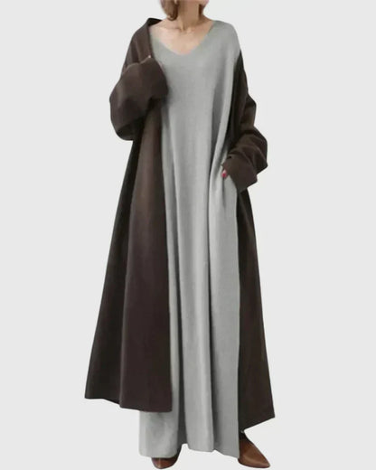 Rowan | Relaxed Cocoon Maxi Dress