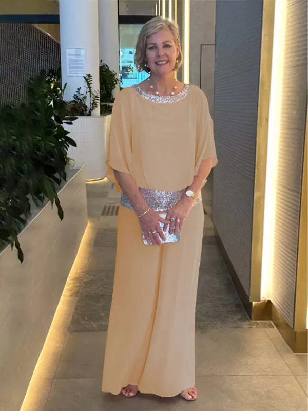 Danielle | Elegant Chiffon Set