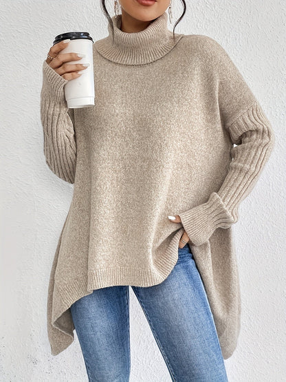 Lisa | Oversized Turtleneck Sweater