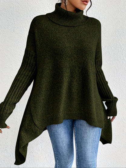 Lisa | Oversized Turtleneck Sweater