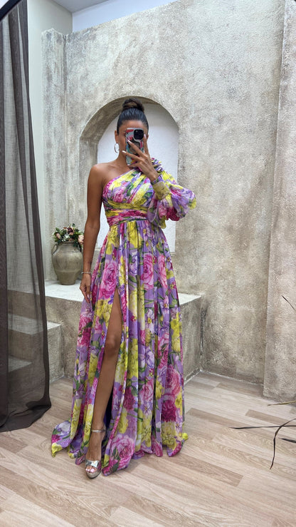 Victoria | Women Summer One Shoulder Maxi Dress
