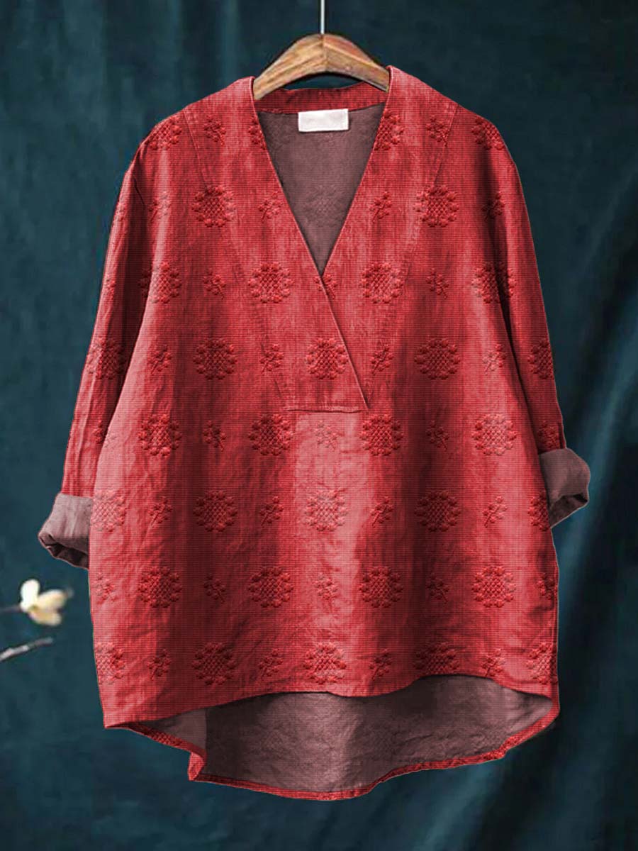 Cara | Relaxed Linen Blouse