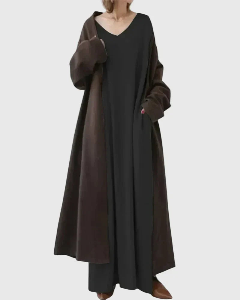Rowan | Relaxed Cocoon Maxi Dress