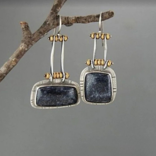 Classic Antique Silver Earrings