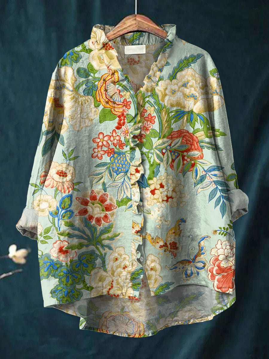 Grace | Relaxed Linen Blouse