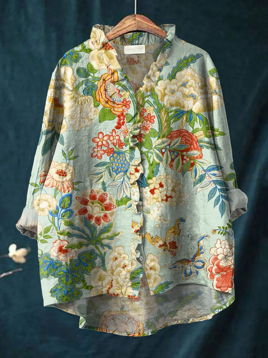 Grace | Relaxed Linen Blouse