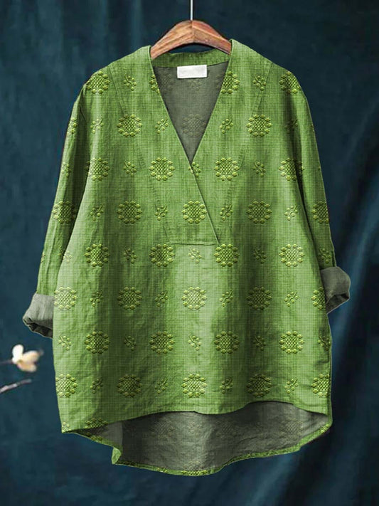 Cara | Relaxed Linen Blouse