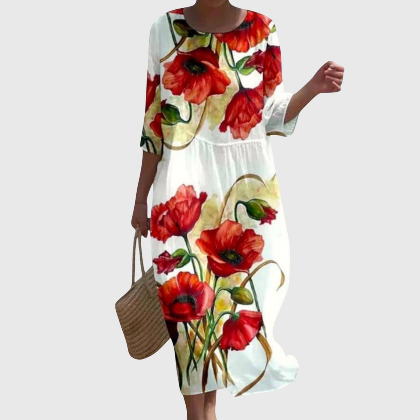 Eliza | Elegant Floral Dress