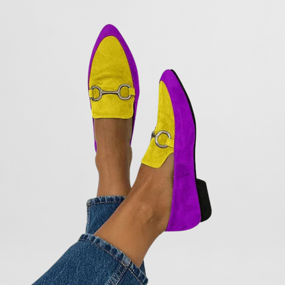 Sandy | Chain Detail Slip-On Loafers