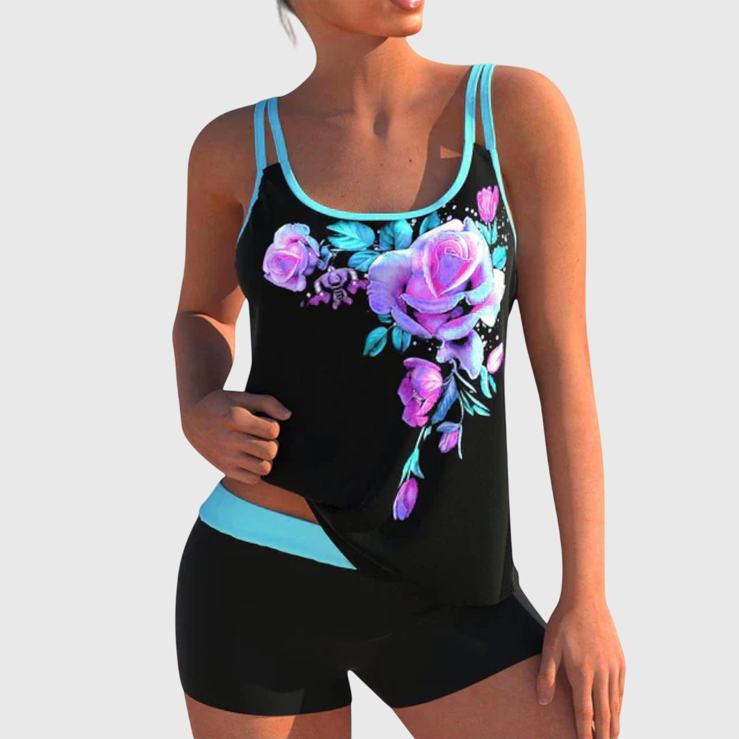 Alice - Chic Two-Piece Swimwear for Beach Days