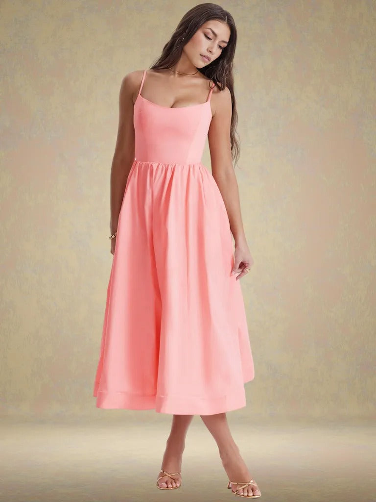 VESTIDO MIDI ELARA BLOOM