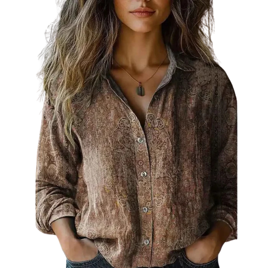 Olivia&Grace™ | Colette - Blusa Vintage