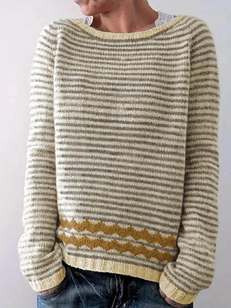 Kinsley | Soft Stripe Knit Sweater