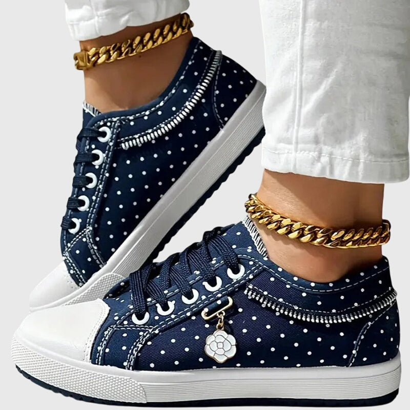 Cecil | Lace-Up Casual Sneakers