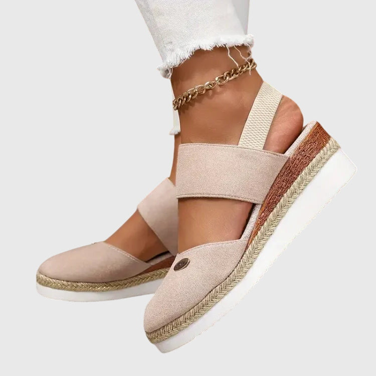 Jacqueline | Womens Casual Espadrille Comfort Sandals