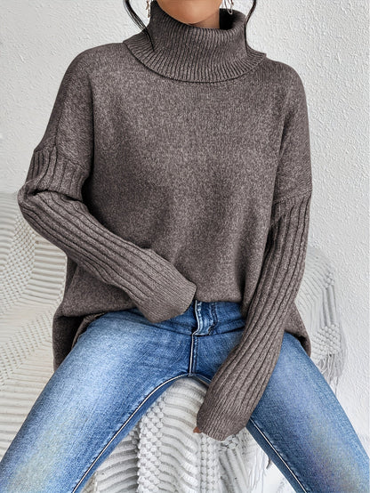 Lisa | Oversized Turtleneck Sweater