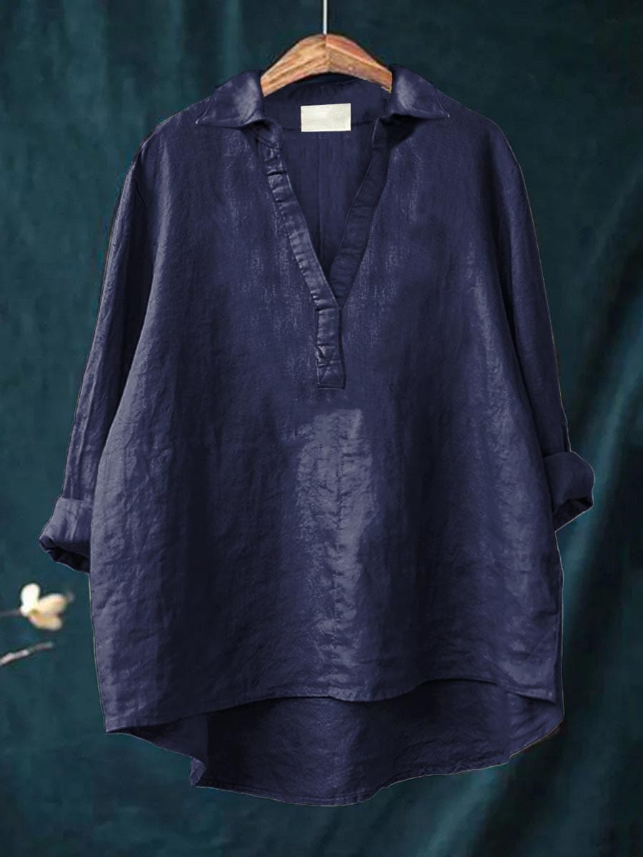 Andrea | Relaxed Linen Blouse