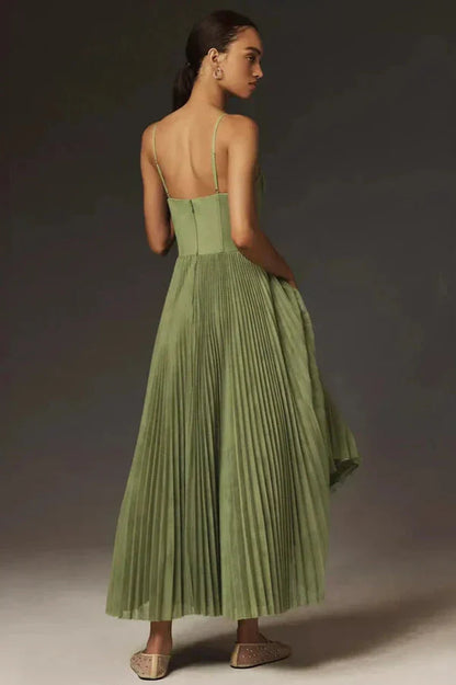 Ashley | Women Summer Pleated Maxi Dress