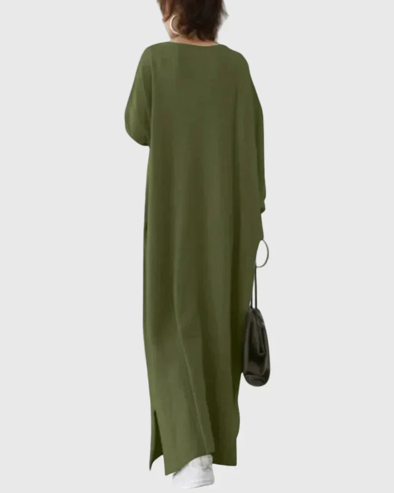 Rowan | Relaxed Cocoon Maxi Dress