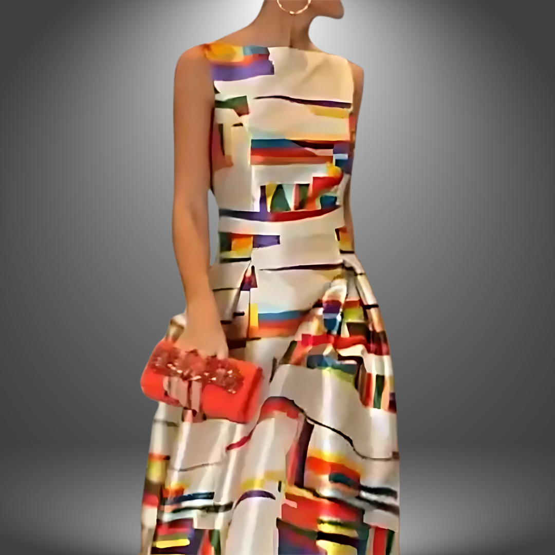 Alice | Women Summer Printed Maxi Dress