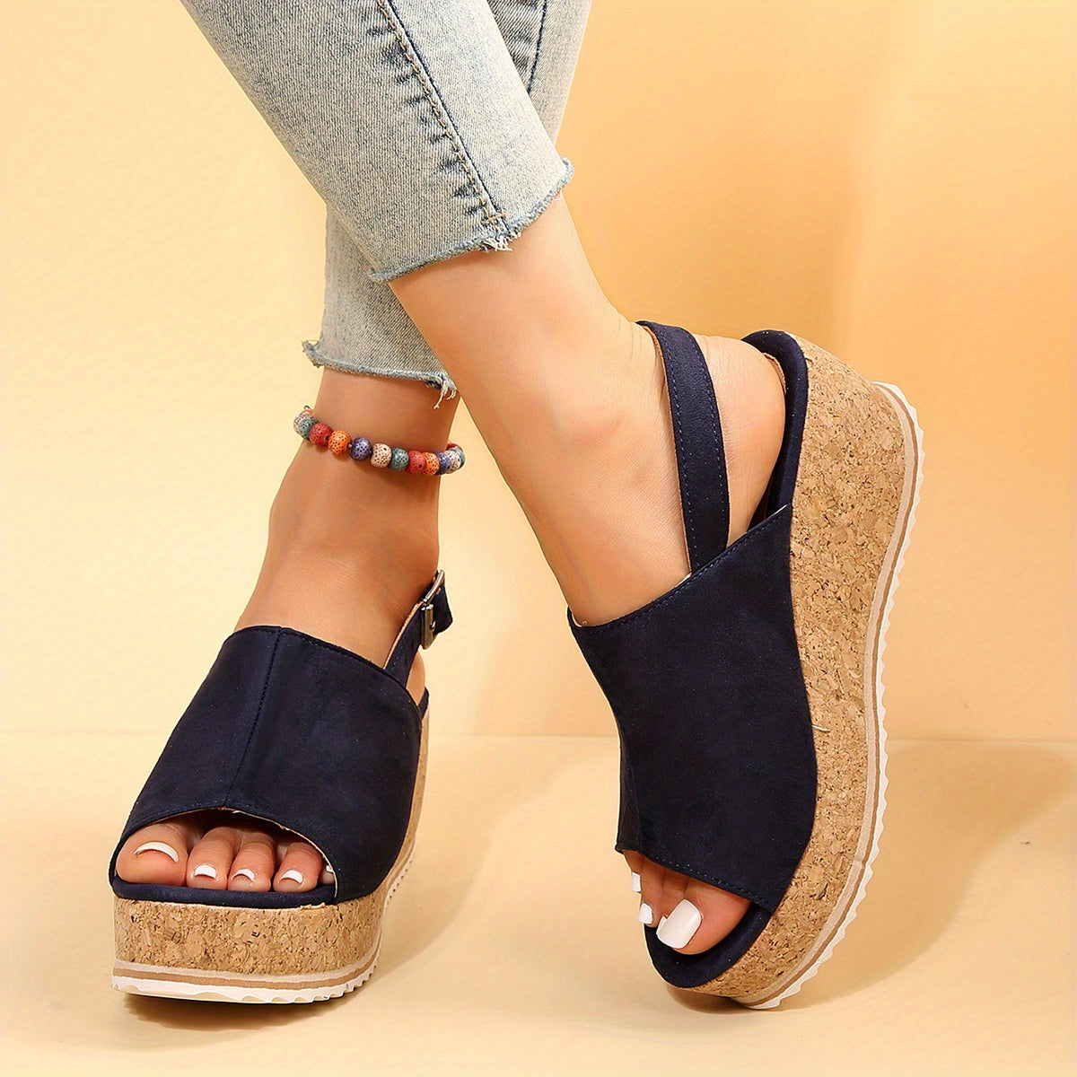 Sandalias de cuña Savanna Slingback