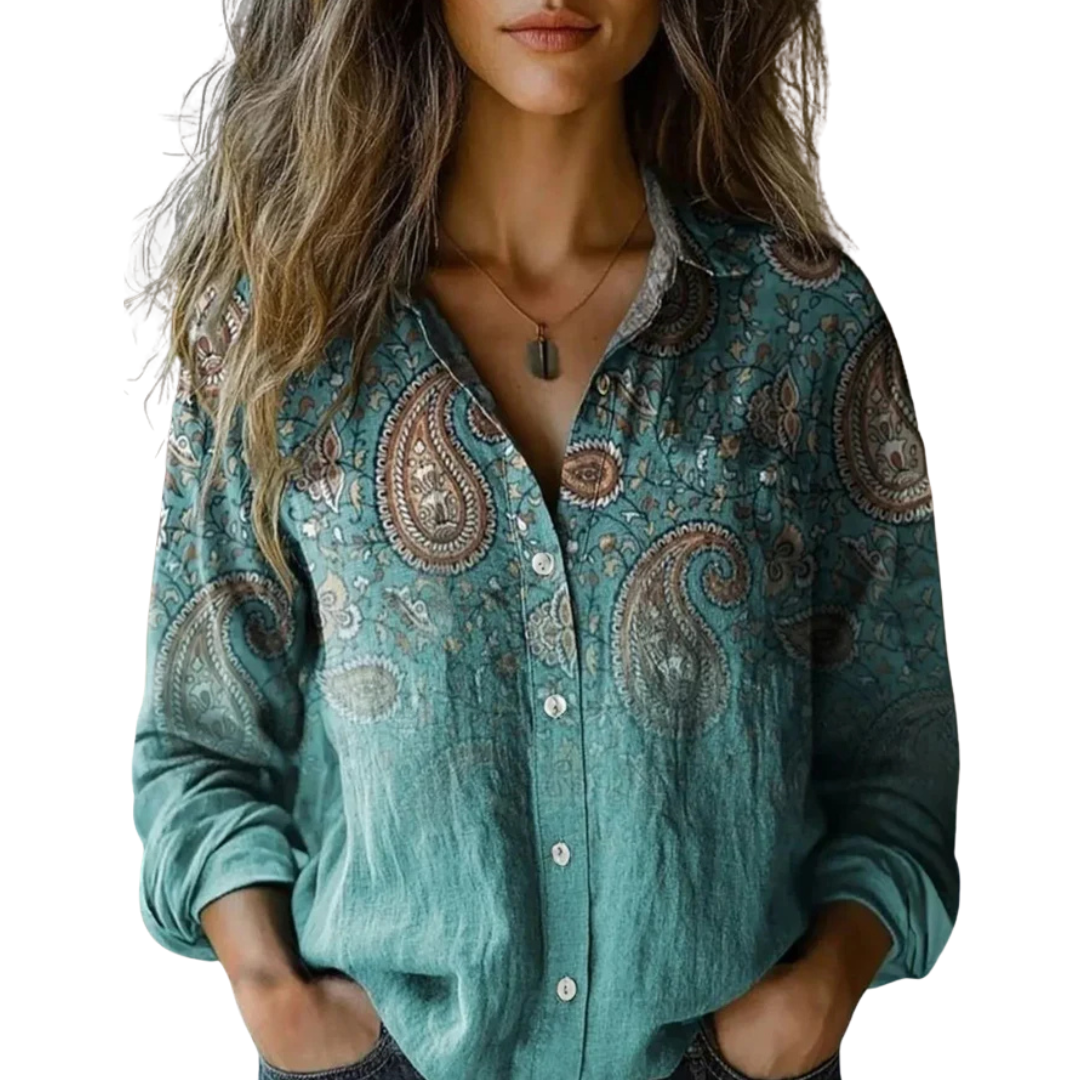 Olivia&Grace™ | Isolde - Blusa Vintage