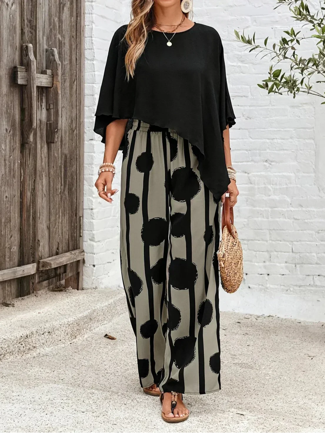 Daphne | Printed Lounge Set