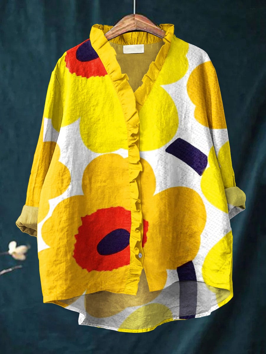 Helen | Relaxed Linen Blouse