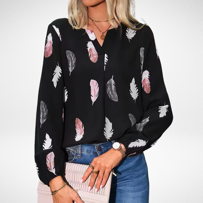 Nicole™ | Chic Blouse for Office & Evening Wear