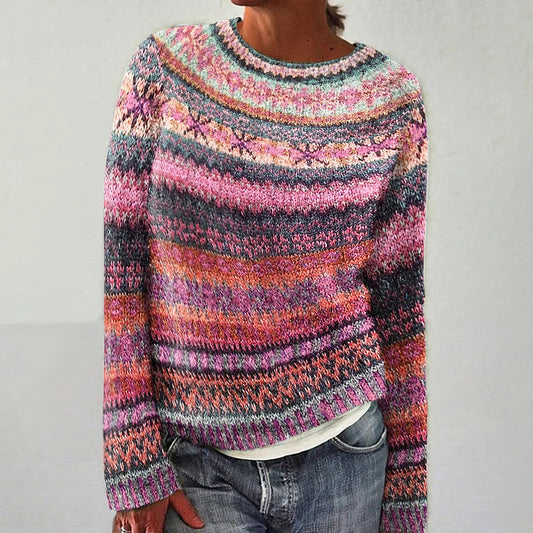 Candice | Multi Color Knit Sweater