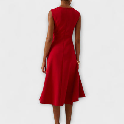 Chloe | Women Summer Asymmetric Wrap Midi Dress
